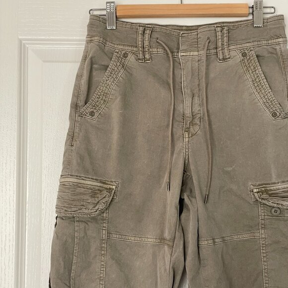 American Eagle Olive Green Baggy Cargo Jogger - Picture 1 of 5